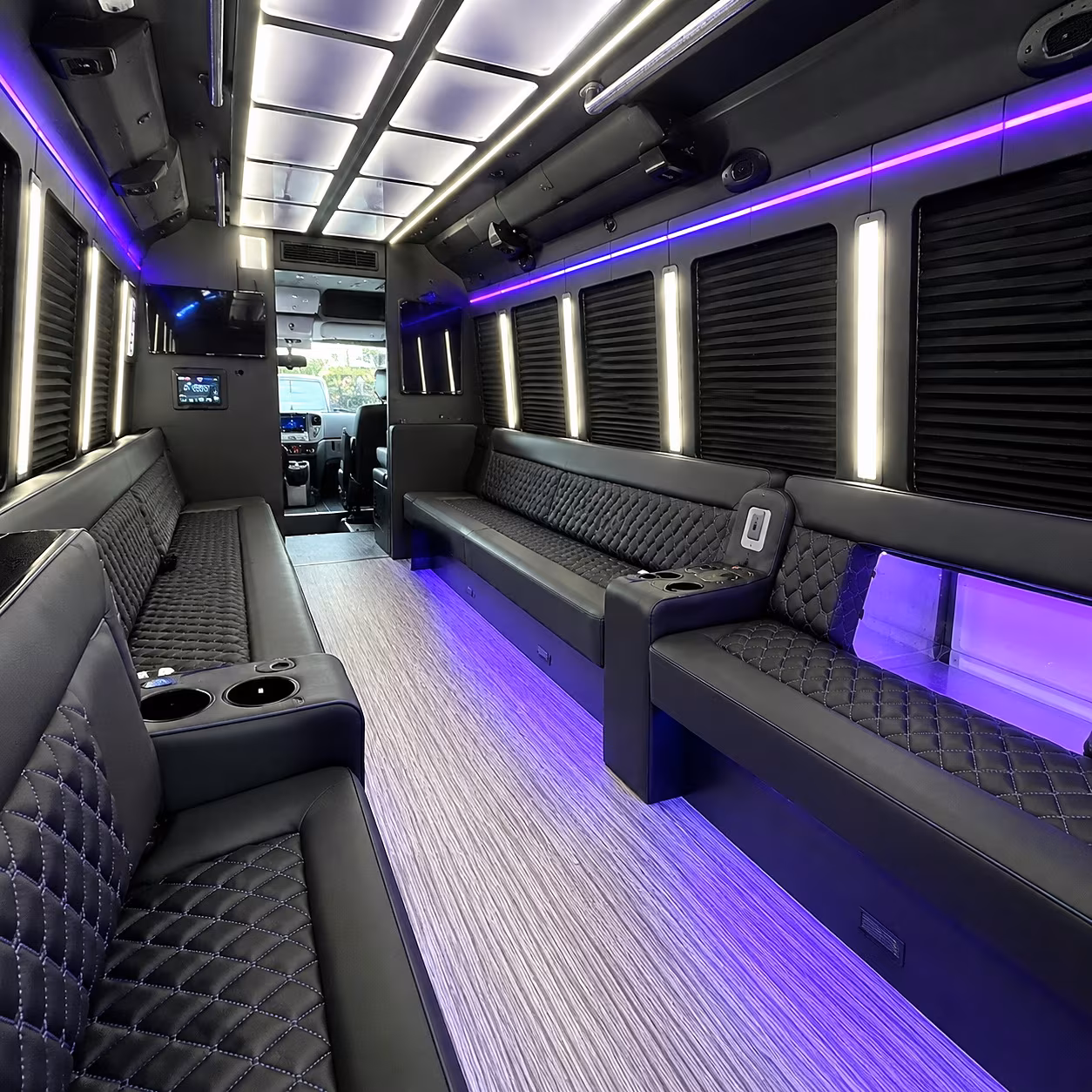 bourbon street french quarter party bus rental