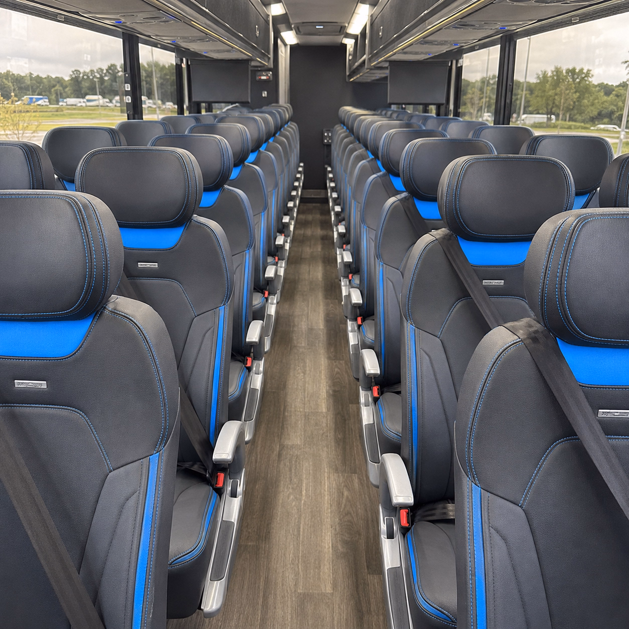 new orleans charter bus rental inside