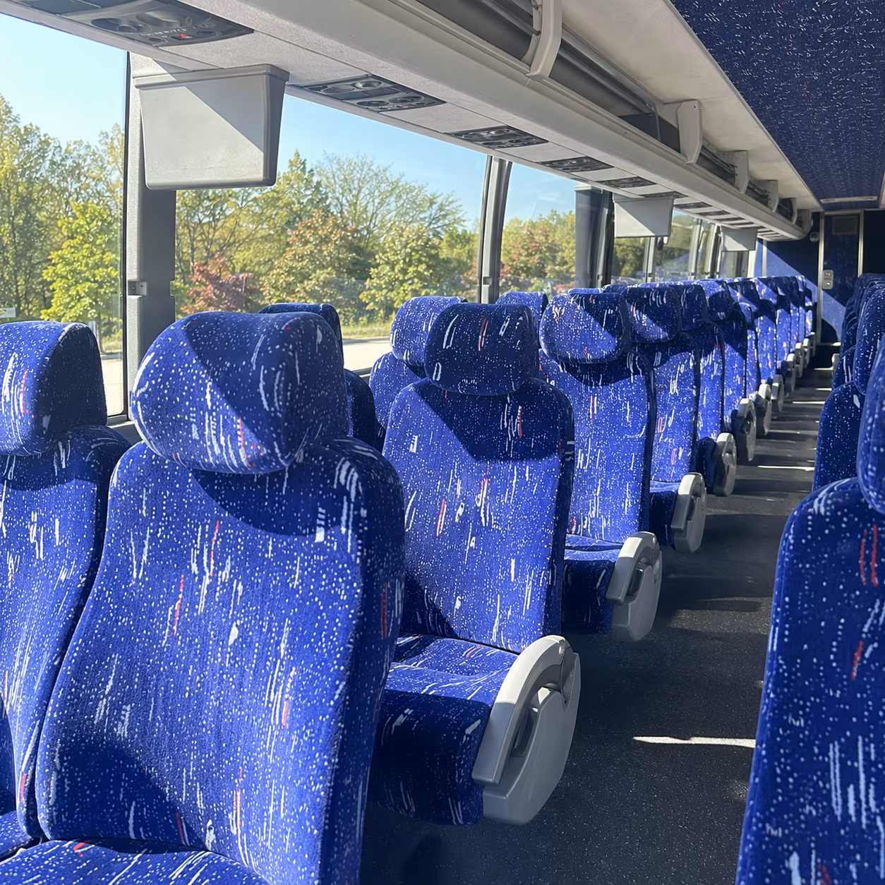 new orleans long distance transportation onboard seating