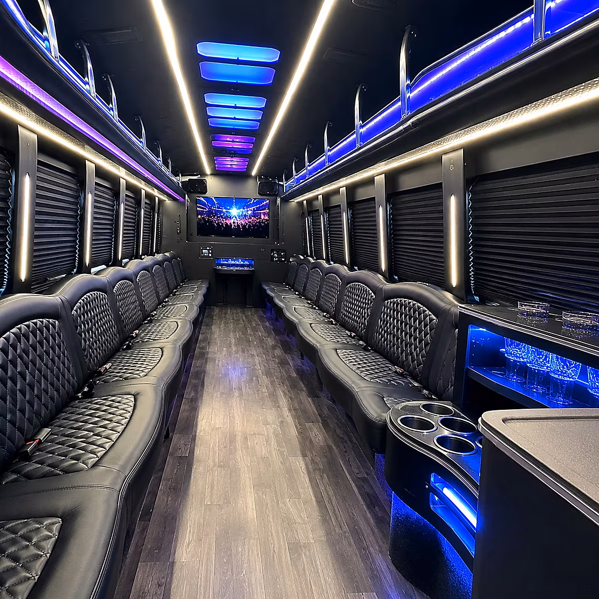 new orleans party bus rentals inside
