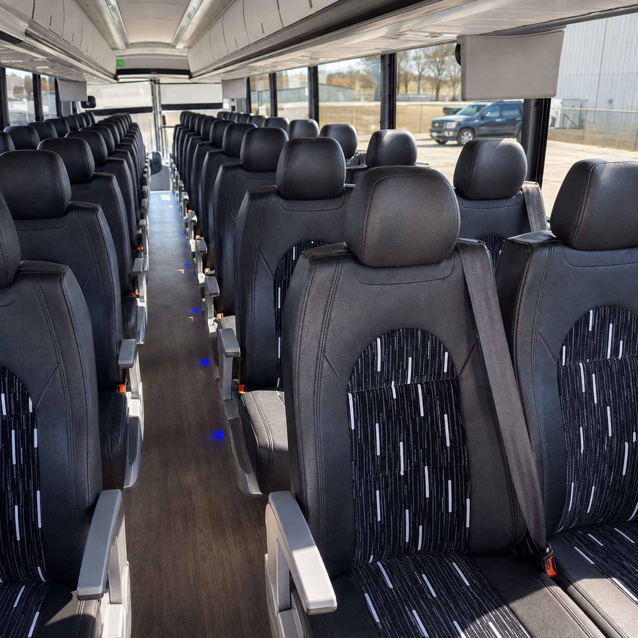 new orleans religious group transportation onboard seating